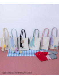 【SALE／46%OFF】タイニーチャムコラボトートバッグ JILL by JILL STUART ジル バイ ジル スチュアート バッグ その他のバッグ グリーン ブルー ピンク パープル ホワイト【RBA_E】【送料無料】[Rakuten Fashion]