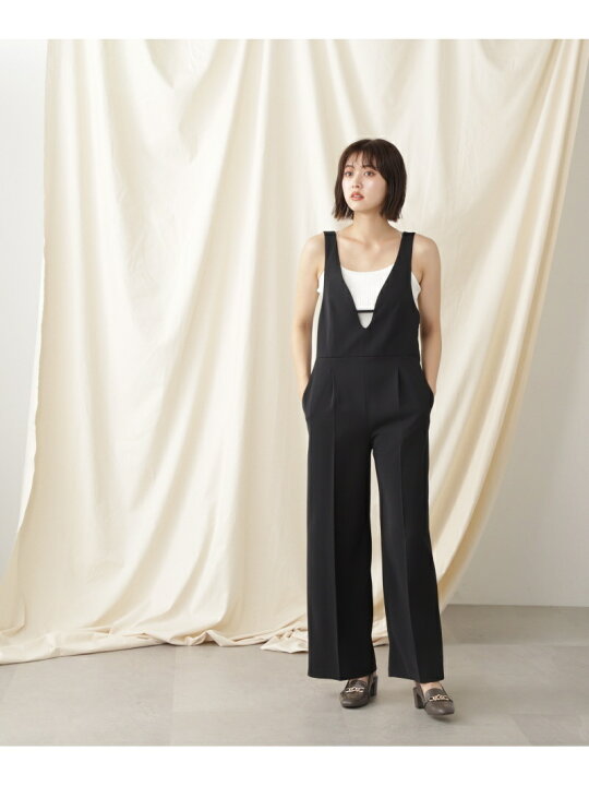 楽天市場】【SALE／64%OFF】ディープVネックサロペット JILL by JILL 
