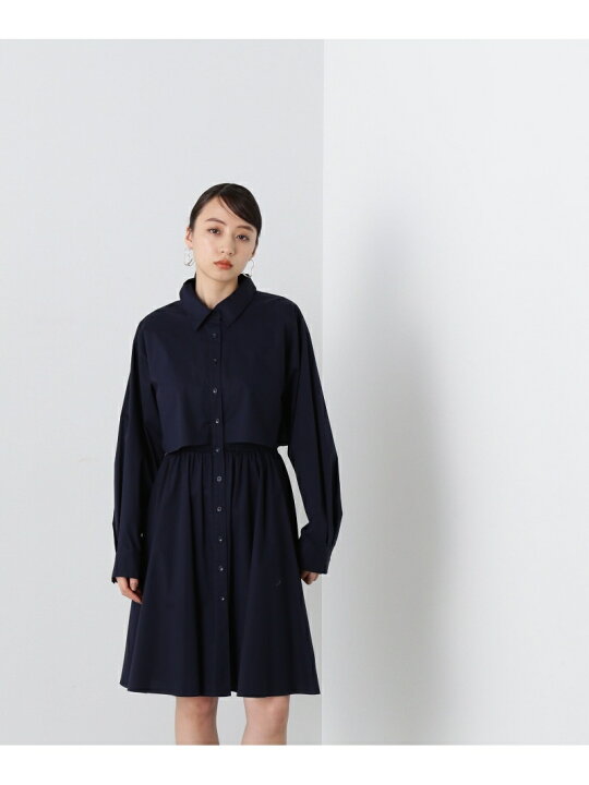 楽天市場】【SALE／55%OFF】レイヤードミニシャツワンピース JILL by  