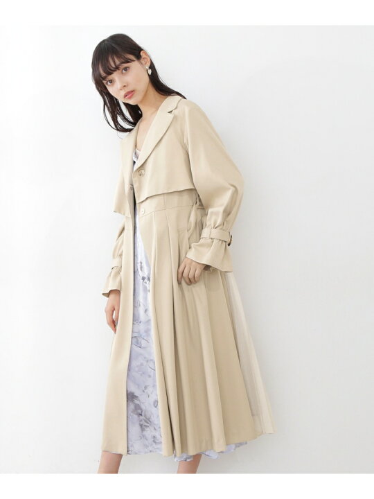 楽天市場】◇バックプリーツドレストレンチ JILL by JILL STUART ジル  