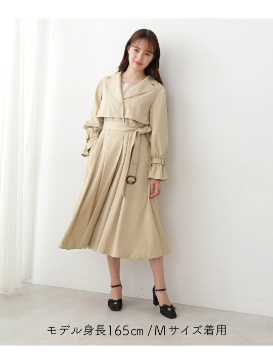 楽天市場】◇バックプリーツドレストレンチ JILL by JILL STUART ジル  