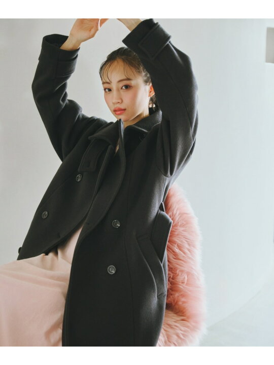 楽天市場】【SALE／30%OFF】スタンドカラーウールコート JILL by JILL  