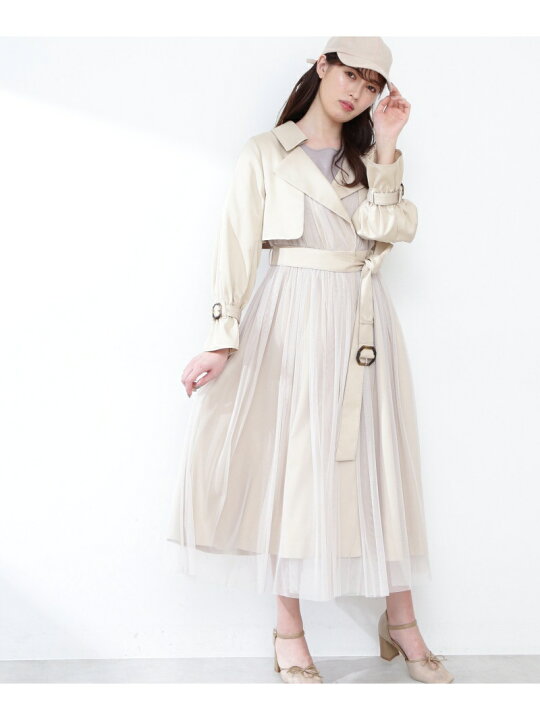 楽天市場】【SALE／60%OFF】｜美人百花4月号掲載商品｜チュールフレア 