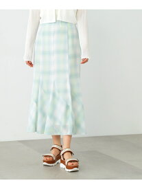 【SALE／64%OFF】オンブレーチェックマーメイドロングスカート JILL by JILL STUART ジル バイ ジル スチュアート スカート その他のスカート オレンジ グリーン【RBA_E】【送料無料】[Rakuten Fashion]