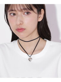 ハートチョーカー JILL by JILL STUART ジル バイ ジル スチュアート アクセサリー・腕時計 その他のアクセサリー・腕時計 ブラック【送料無料】[Rakuten Fashion]