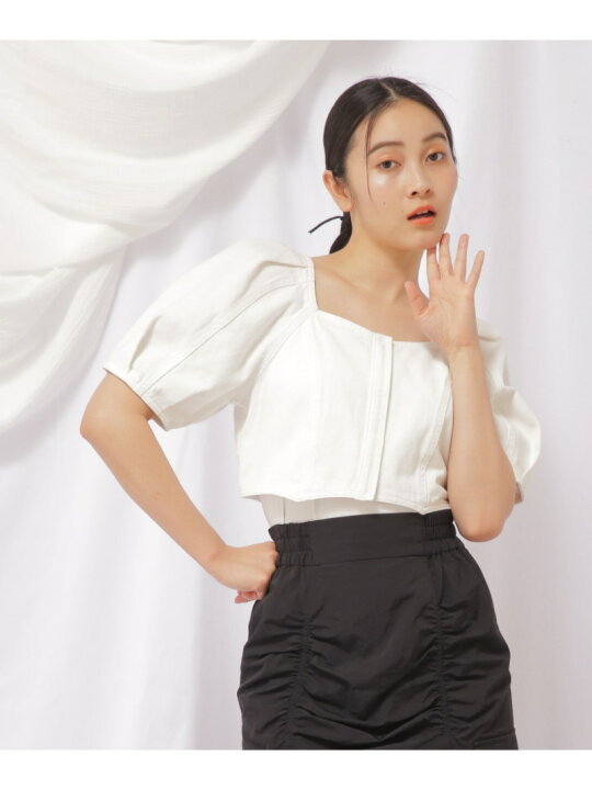 楽天市場】クロップドデニムボレロ JILL by JILL STUART ジル バイ  