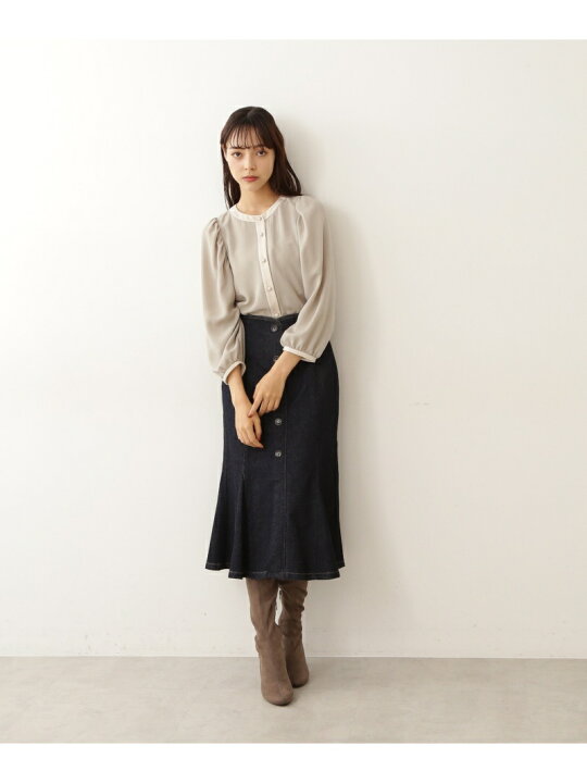 楽天市場】【SALE／60%OFF】バイカラーパワショルブラウス JILL by 