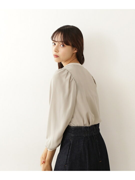 楽天市場】【SALE／60%OFF】バイカラーパワショルブラウス JILL by 