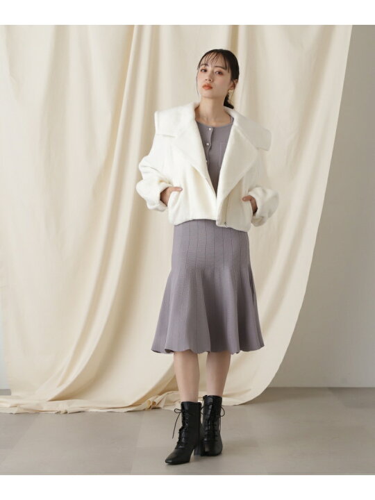 楽天市場】【SALE／40%OFF】ビッグカラーショートブルゾン JILL by 