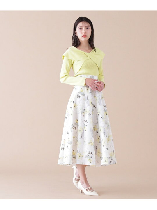 楽天市場】【SALE／20%OFF】花柄フレアースカート JILL by JILL STUART  