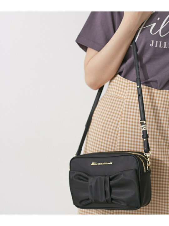 楽天市場 イニシャルカスタムシリーズ コンバーチブルリボンポ Jill By Jillstuart ジル バイ ジルスチュアート バッグ バッグその他 ブラック レッド 送料無料 Rakuten Fashion Jill By Jillstuart