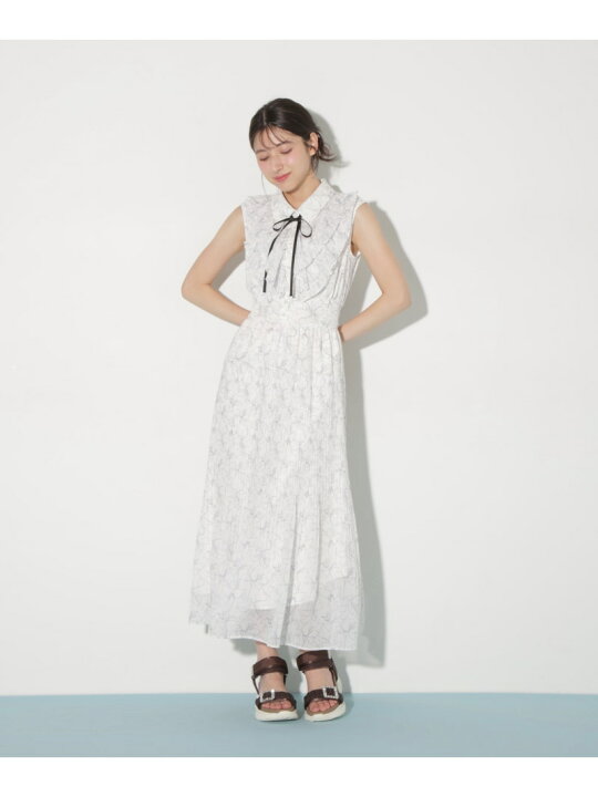 楽天市場】【SALE／30%OFF】プリーツフリルプリントワンピース JILL by 