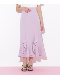 【SALE／46%OFF】ラッフルマーメイドスカート JILL by JILL STUART ジル バイ ジル スチュアート スカート その他のスカート パープル ブラック ベージュ【RBA_E】【送料無料】[Rakuten Fashion]