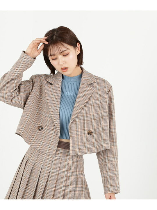楽天市場】【SALE／37%OFF】ショート丈セットアップ ジャケット JILL 