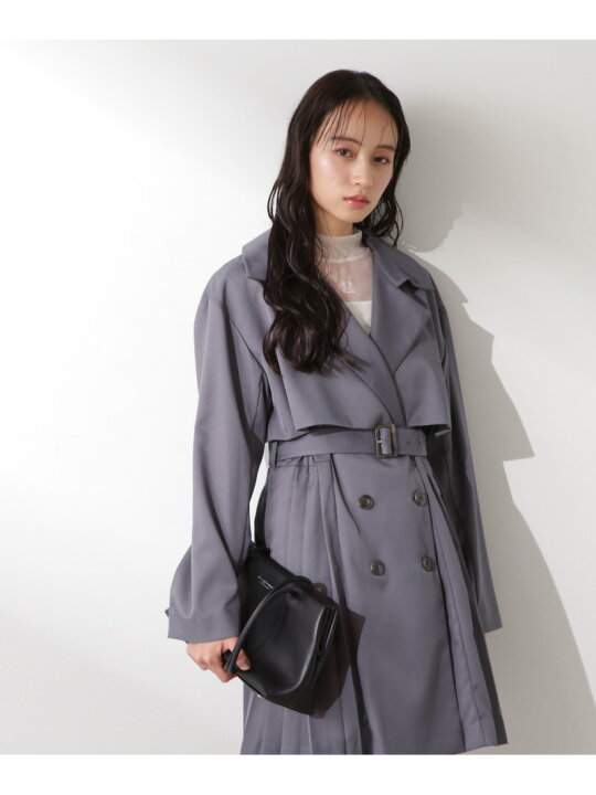 楽天市場】【SALE／40%OFF】プリーツミディトレンチ JILL by JILL 