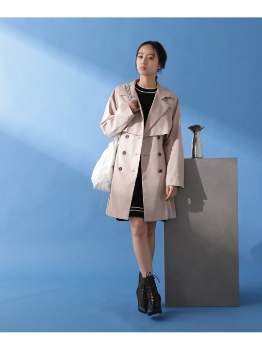 楽天市場】【SALE／40%OFF】プリーツミディトレンチ JILL by JILL 