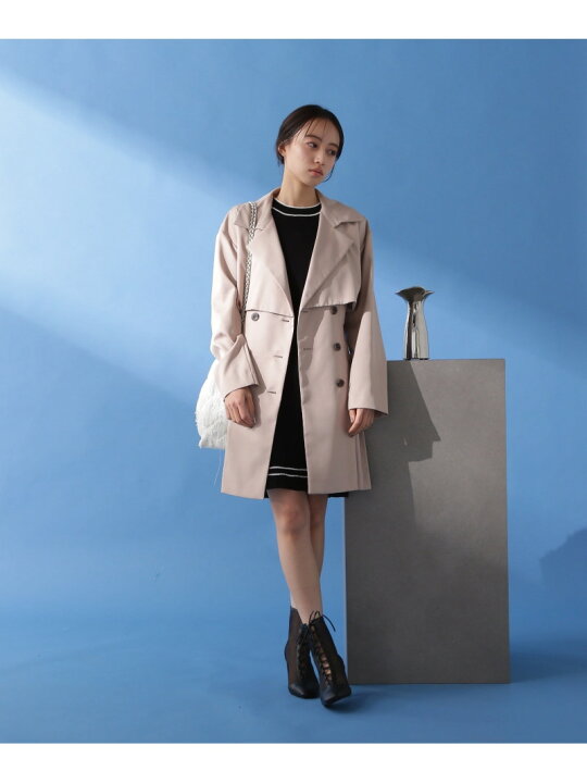 楽天市場】【SALE／46%OFF】プリーツミディトレンチ JILL by JILL  