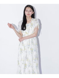 ビッグフラワーワンピース JILL by JILL STUART ジル バイ ジル スチュアート ワンピース・ドレス ワンピース ホワイト ピンク ブルー【送料無料】[Rakuten Fashion]