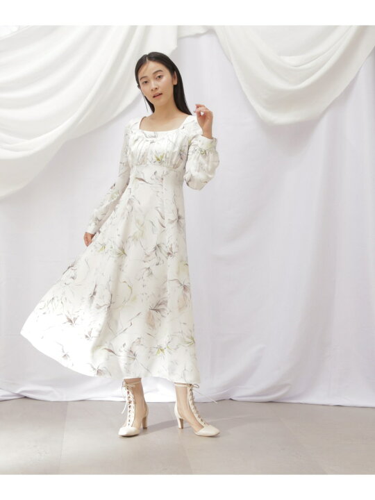 楽天市場】【SALE／50%OFF】◇マーブルフラワーワンピース JILL by 