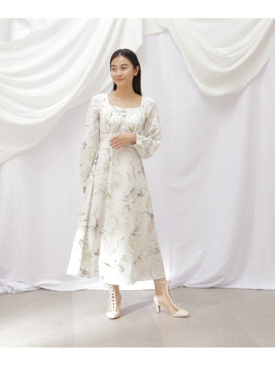 楽天市場】【SALE／50%OFF】◇マーブルフラワーワンピース JILL by 