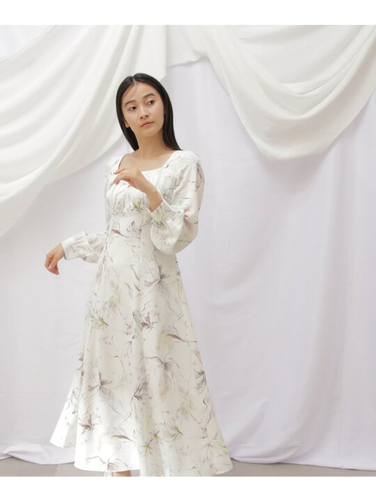 楽天市場】【SALE／50%OFF】◇マーブルフラワーワンピース JILL by 