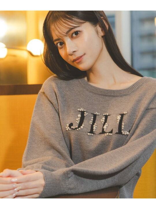 楽天市場】ロゴジャガードビジューニット JILL by JILL STUART ジル  