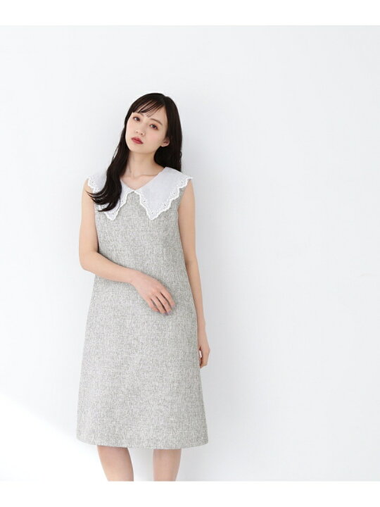 楽天市場】【SALE／55%OFF】シアーカラーツイードワンピース JILL by 