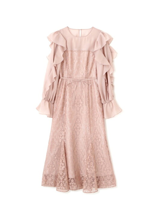 楽天市場】シャイニーダマスクレース ワンピース JILL by JILL STUART  