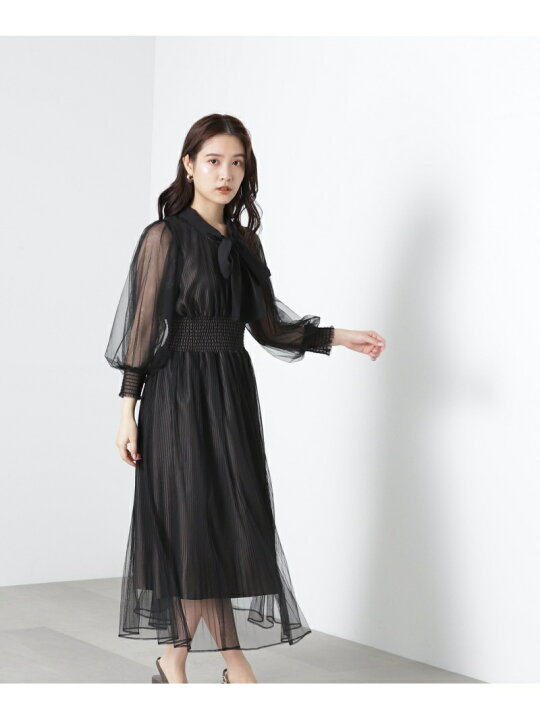 楽天市場】チュールボウタイワンピース JILL by JILL STUART  