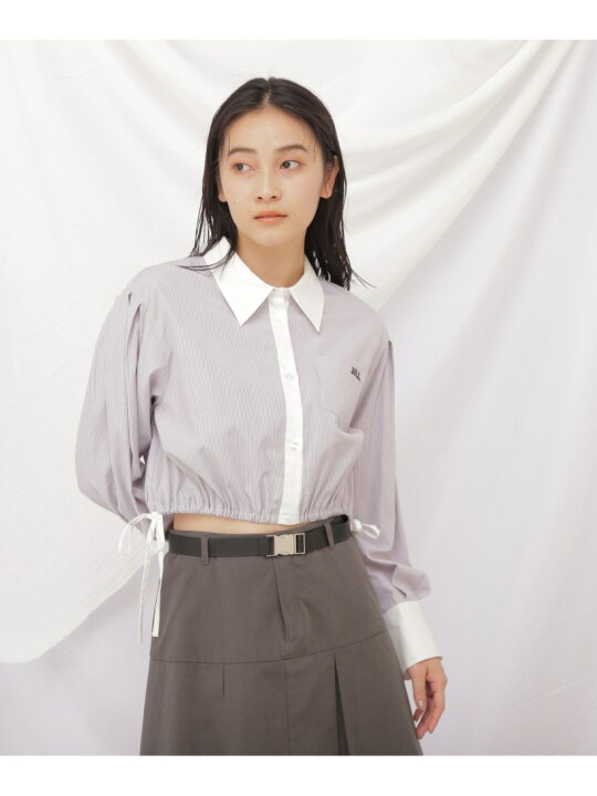 楽天市場】【SALE／30%OFF】ロゴ入りウエストリボンシャツ JILL by 