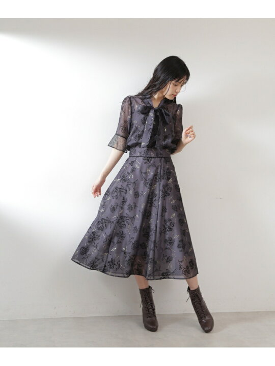 楽天市場】【SALE／50%OFF】シアーフラワーフロッキーブラウス JILL by 