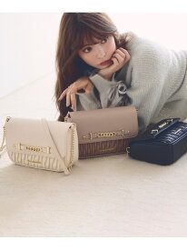 【SALE／20%OFF】パフィフラップポシェット JILL by JILL STUART ジル バイ ジル スチュアート バッグ その他のバッグ ホワイト ベージュ ブラック【RBA_E】【送料無料】[Rakuten Fashion]