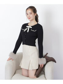 【SALE／55%OFF】千鳥ツイードタイトミニスカート JILL by JILL STUART ジル バイ ジル スチュアート スカート その他のスカート ピンク ブラック ベージュ【RBA_E】【送料無料】[Rakuten Fashion]
