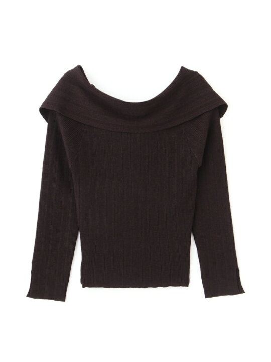 楽天市場】【SALE／60%OFF】バックディテールオフショルニット JILL by  