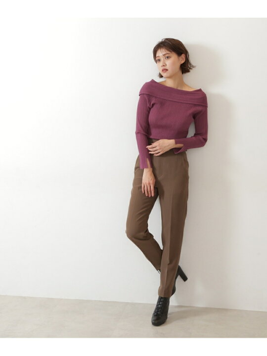 楽天市場】【SALE／60%OFF】バックディテールオフショルニット JILL by  