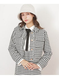 【SALE／55%OFF】千鳥ツイードジャケット JILL by JILL STUART ジル バイ ジル スチュアート ジャケット・アウター テーラードジャケット・ブレザー ピンク ブラック【RBA_E】【送料無料】[Rakuten Fashion]
