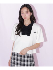 【SALE／20%OFF】フリルポロカットソー JILL by JILL STUART ジル バイ ジル スチュアート トップス カットソー・Tシャツ ブルー ブラック ホワイト【RBA_E】【送料無料】[Rakuten Fashion]