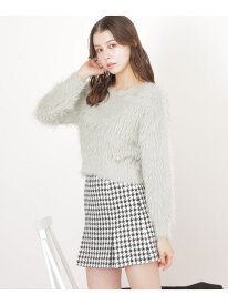 【SALE／50%OFF】起毛ロングシャギーニット JILL by JILL STUART ジル バイ ジル スチュアート トップス ニット ピンク ホワイト グリーン【RBA_E】【送料無料】[Rakuten Fashion]