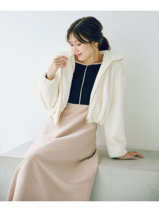 楽天市場】【SALE／30%OFF】フェイクファーフーディー JILL by JILL 