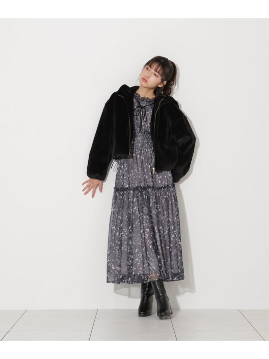 楽天市場】【SALE／30%OFF】フェイクファーフーディー JILL by JILL 