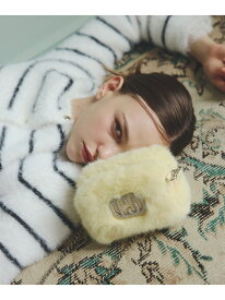 Wink J フェイクファーポシェット JILL by JILL STUART ジル バイ ジル スチュアート バッグ その他のバッグ ブラウン ホワイト ベージュ イエロー ピンク【送料無料】[Rakuten Fashion]