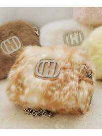 Wink J フェイクファーポシェット JILL by JILL STUART ジル バイ ジル スチュアート バッグ その他のバッグ ブラウン ホワイト ベージュ イエロー ピンク【送料無料】[Rakuten Fashion]