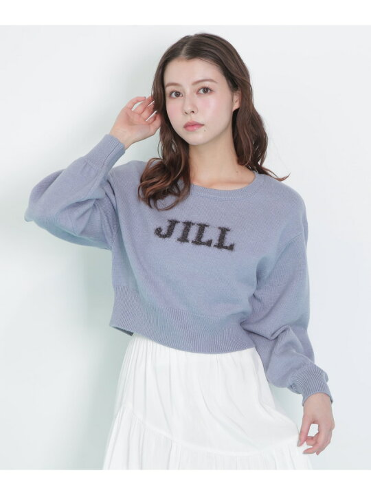 楽天市場】バリエ-ションジャガードロゴニット JILL by JILL STUART  