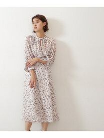 【SALE／50%OFF】レオパードプリントワンピース JILL by JILL STUART ジル バイ ジル スチュアート ワンピース・ドレス ワンピース ホワイト ベージュ【RBA_E】【送料無料】[Rakuten Fashion]