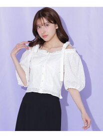 【SALE／30%OFF】カットワークビスチェブラウス JILL by JILL STUART ジル バイ ジル スチュアート トップス シャツ・ブラウス ホワイト ブラック イエロー【RBA_E】【送料無料】[Rakuten Fashion]