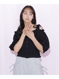 【SALE／37%OFF】カットワークビスチェブラウス JILL by JILL STUART ジル バイ ジル スチュアート トップス シャツ・ブラウス ホワイト ブラック イエロー【RBA_E】【送料無料】[Rakuten Fashion]