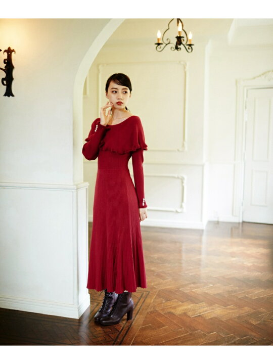 楽天市場 ケープリブニットワンピース Web限定カラー ピンク Jill By Jillstuart ジル バイ ジルスチュアート ワンピース ドレス その他のワンピース ドレス レッド ピンク ブルー ネイビー 送料無料 Rakuten Fashion Jill By Jillstuart