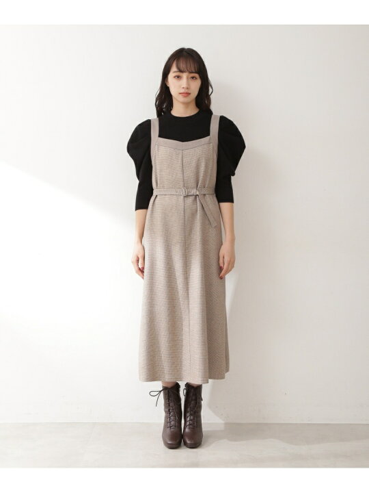 楽天市場】【SALE／50%OFF】パイピングツイードワンピース JILL by  