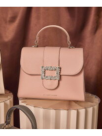 ビジューバックルワンハンドルバッグ JILL by JILL STUART ジル バイ ジル スチュアート バッグ その他のバッグ ピンク グレー ホワイト【送料無料】[Rakuten Fashion]