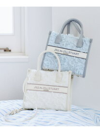フラワーチュールトートバッグ JILL by JILL STUART ジル バイ ジル スチュアート バッグ その他のバッグ ホワイト ブルー【送料無料】[Rakuten Fashion]